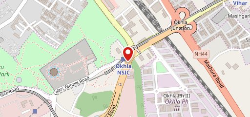Bikanervala Okhla NSIC, Delhi on map
