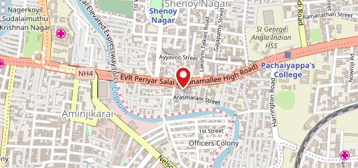 Biriyani Mubaarak Aminjikkarai on map