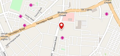 REBOOT By Bistro Flamme Bois - Pakhowal Road on map