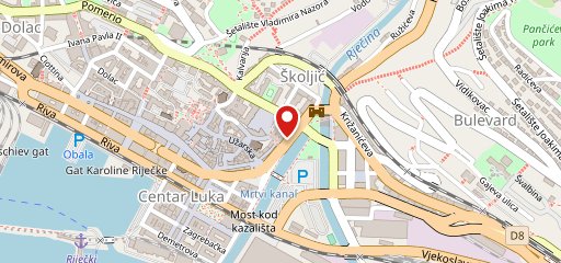 Bistro Pirati Rijeka sulla mappa