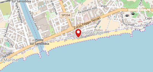 Bistrot del Mare sulla mappa