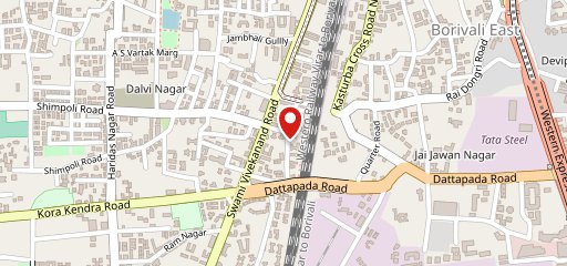 Farmhouse Brass Anchor on map