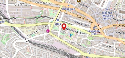 Brasserie de Montbenon sulla mappa