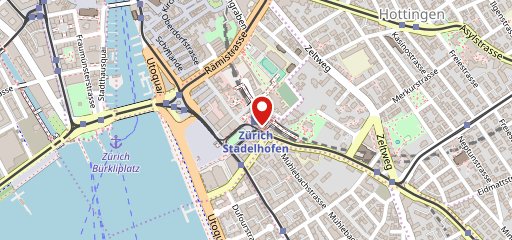 Brezelkönig Bahnhof Stadelhofen sulla mappa