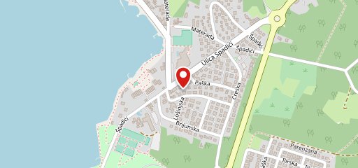 Buffet Spada Pizza Grill Porec sulla mappa