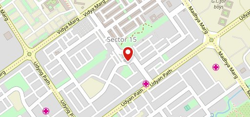 Burger Hub on map
