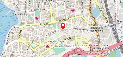 The Bandra Restaurant on map