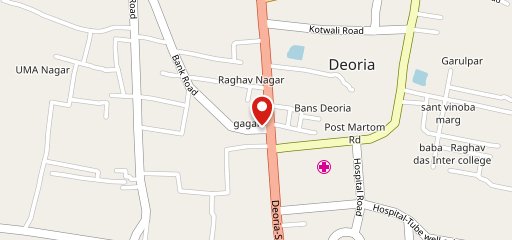 Blessings Hotel Restaurant Deoria ( Banquet, Cafe, Marriage lawn, Private Dine Room) on map