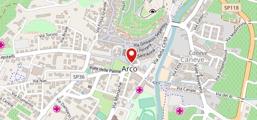 Bar Centrale Arco sulla mappa