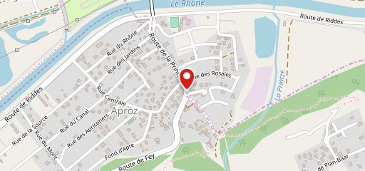 Café d'Aproz sulla mappa