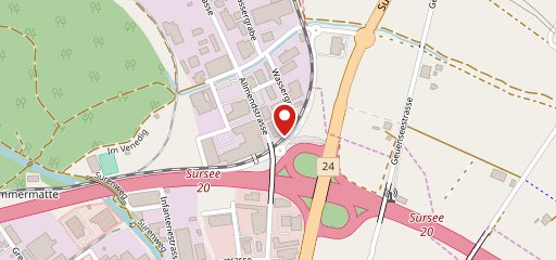 Cafe Koller AG Produktion sulla mappa