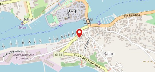 restaurant RIVA sulla mappa