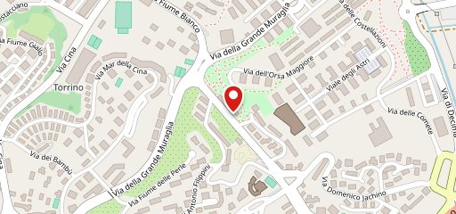 Caffè del borgo sulla mappa