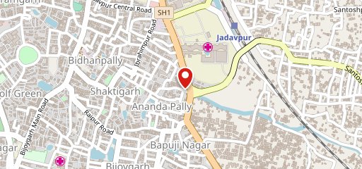 Calcutta Bistro - Jadavpur on map