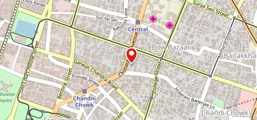 Calcutta Cafe on map