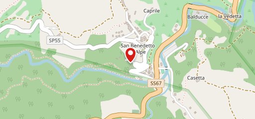 Camping Acquacheta Ristorante Pizzeria sulla mappa