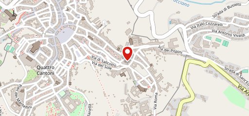 Trattoria Cane e Gatto sulla mappa