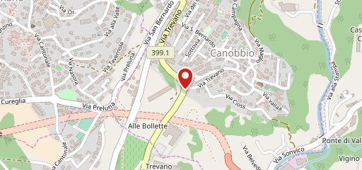 Canvetto Federale sulla mappa