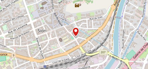 Cap-Cap Sion sulla mappa
