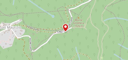 Ristorante albergo Capanna C.A.O. - Brunate (co) sulla mappa