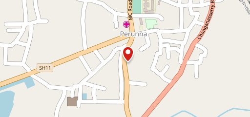 PADMA CAFE PERUNNA on map