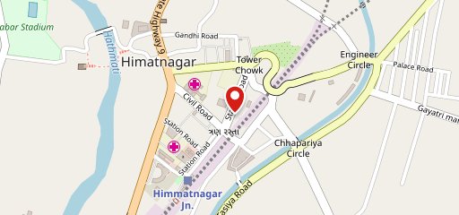 Charbuja fast food on map