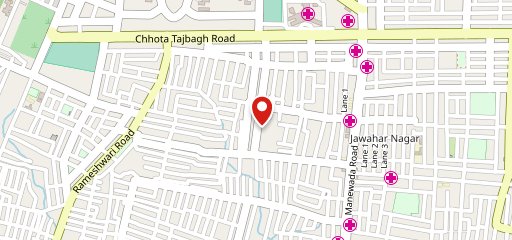 Chaumin Chaupati on map