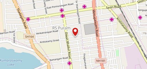 Chennai's biriyani House on map