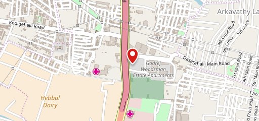 Chianti, Hebbal on map