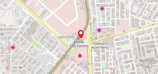 Chicago Pizza Huda City Centre Best Pizza in Huda City Centre on map