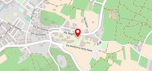 Chicchera caffè sulla mappa