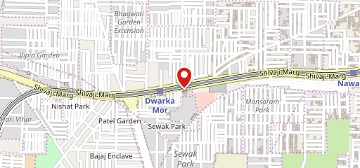 Chinese wok on map