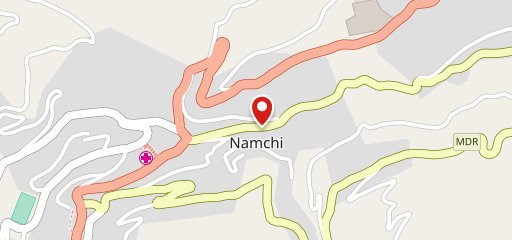 hotel cilantro namchi on map