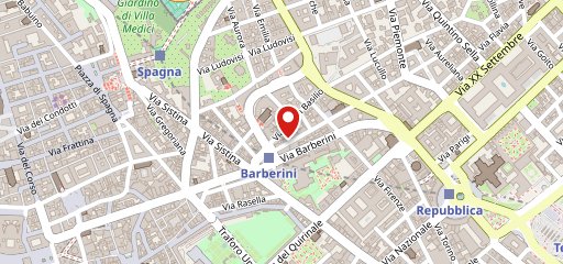 Clavdia Ristorante Pizzeria Piazza Barberini sulla mappa