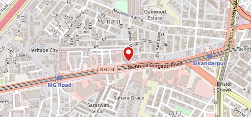 Clay Oven's on map