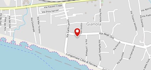 Pizzeria Le 3C Formia Gianola-Santo Janni (anche senza glutine) sulla mappa