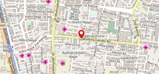 Coffee Shastra - Adyar on map