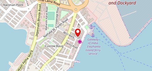 Colaba SOCIAL on map