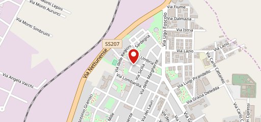 Cornettosa sulla mappa