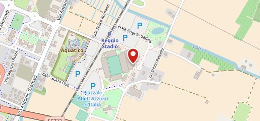 Crem amore il gelato cremoso sulla mappa