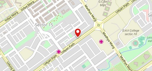 Crumbs Chandigarh on map