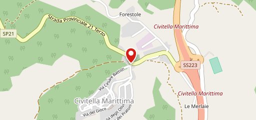 BAR da Dante sulla mappa