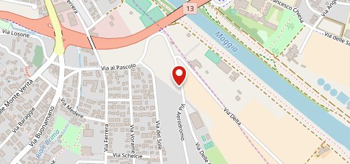 Ristorante Aerodromo Da Nani sulla mappa