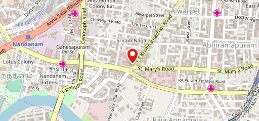 Dakshin on map