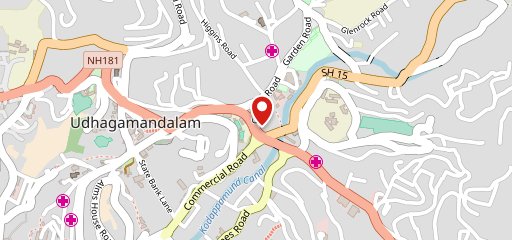 Darjeeling Spicy Momo Ooty on map