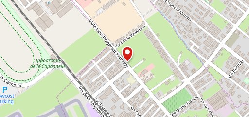 Caffe deco sulla mappa