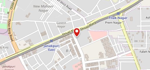 Deja bru cafe on map