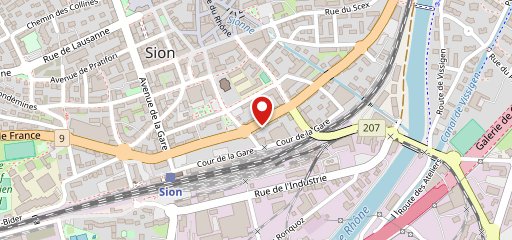 Dieci Pizza Sion sulla mappa