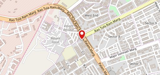 Dilli BC - Vasant Vihar on map