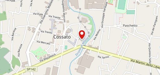 Divino caffè sulla mappa